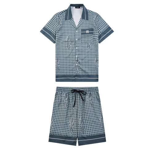 Amr Staggard Silk Short Set