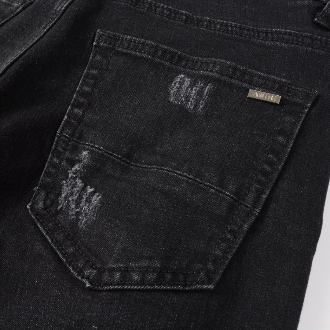 Amr Camo Patch Jeans
