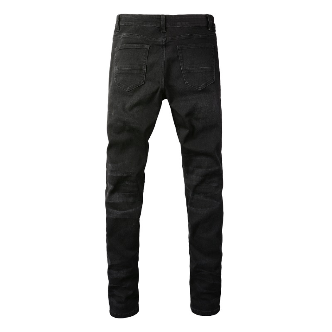 Džíny Amr Blue Gradient Black