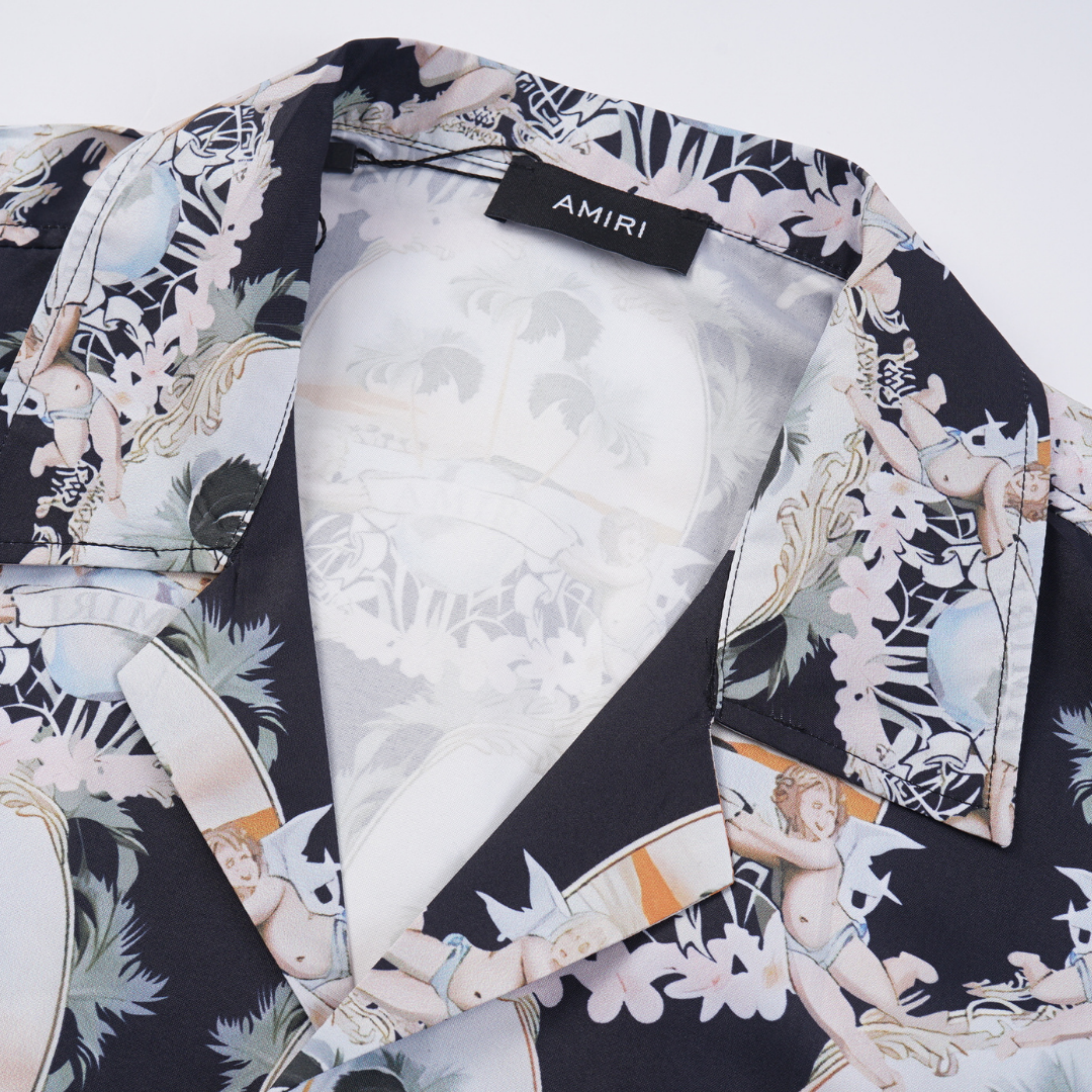 Amr Monogram Beach Short Set