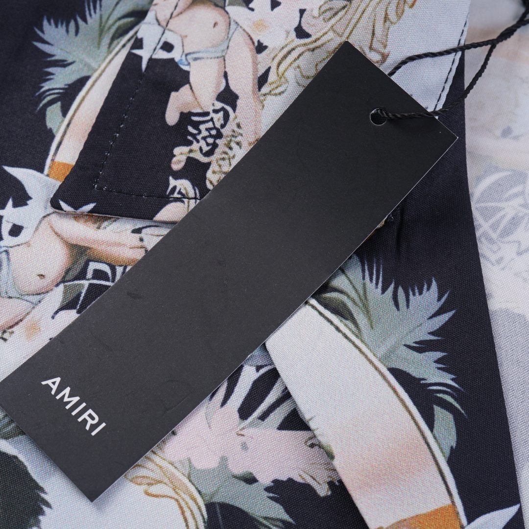 Amr Monogram Beach Short Set