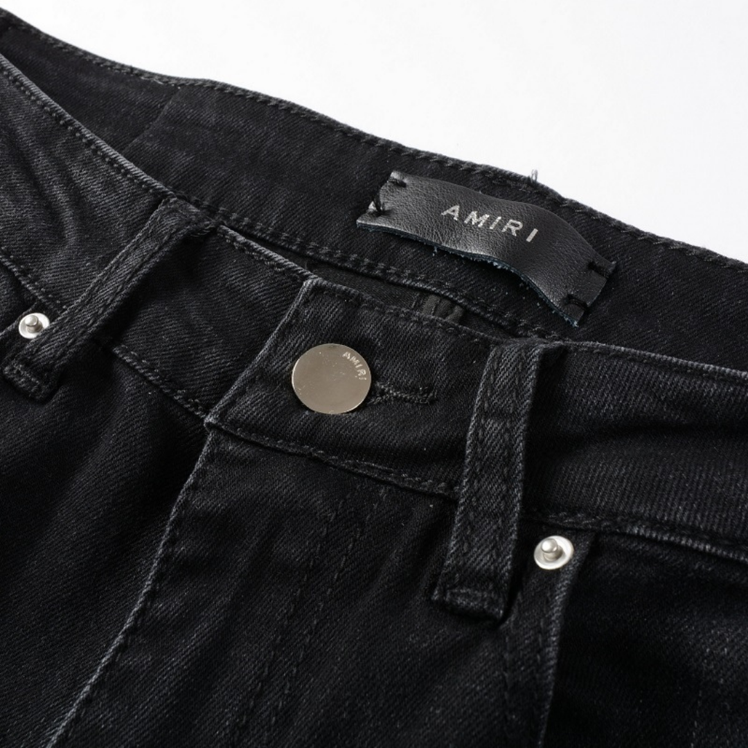 Amr Black Camo Jeans