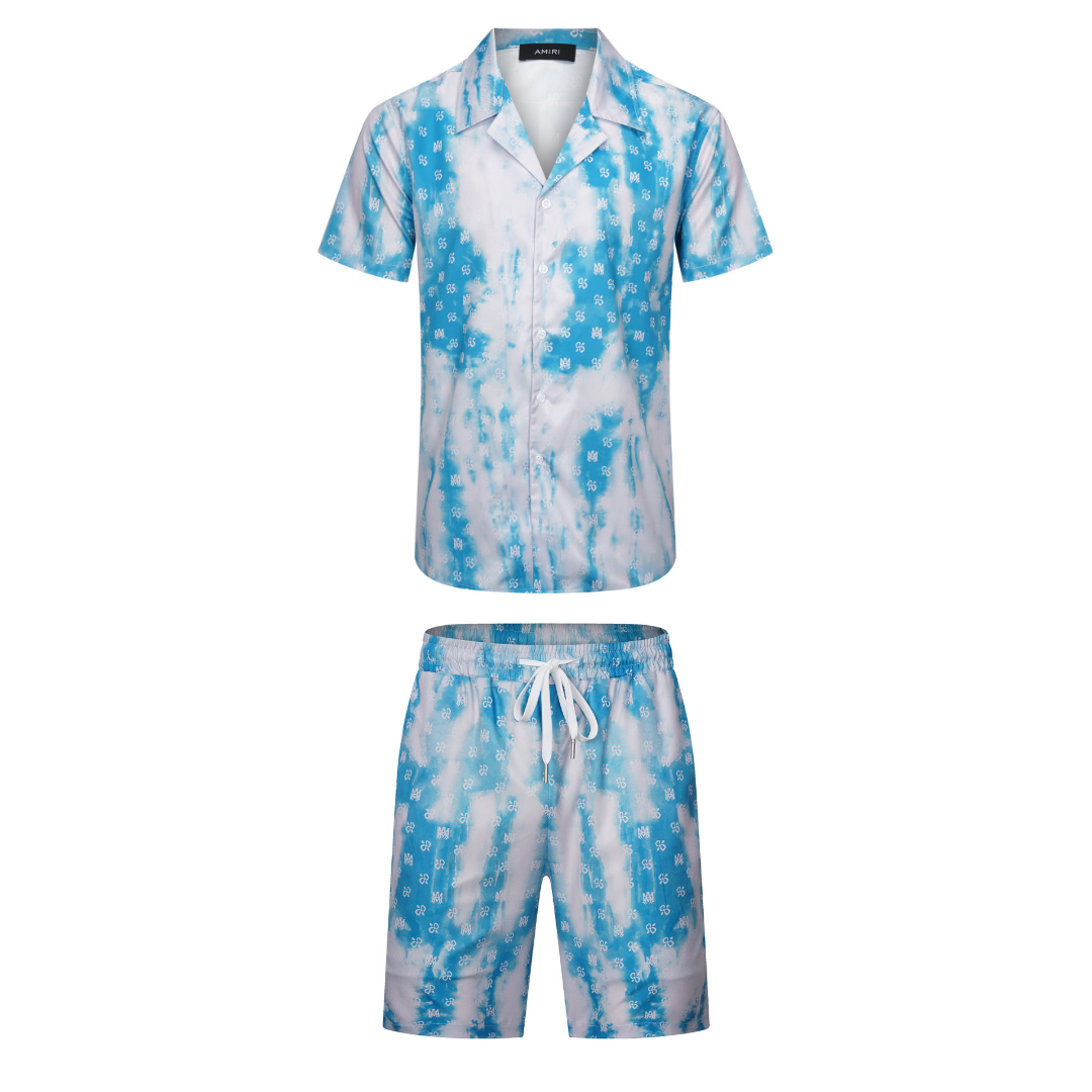 Ensemble court avec monogramme Amr