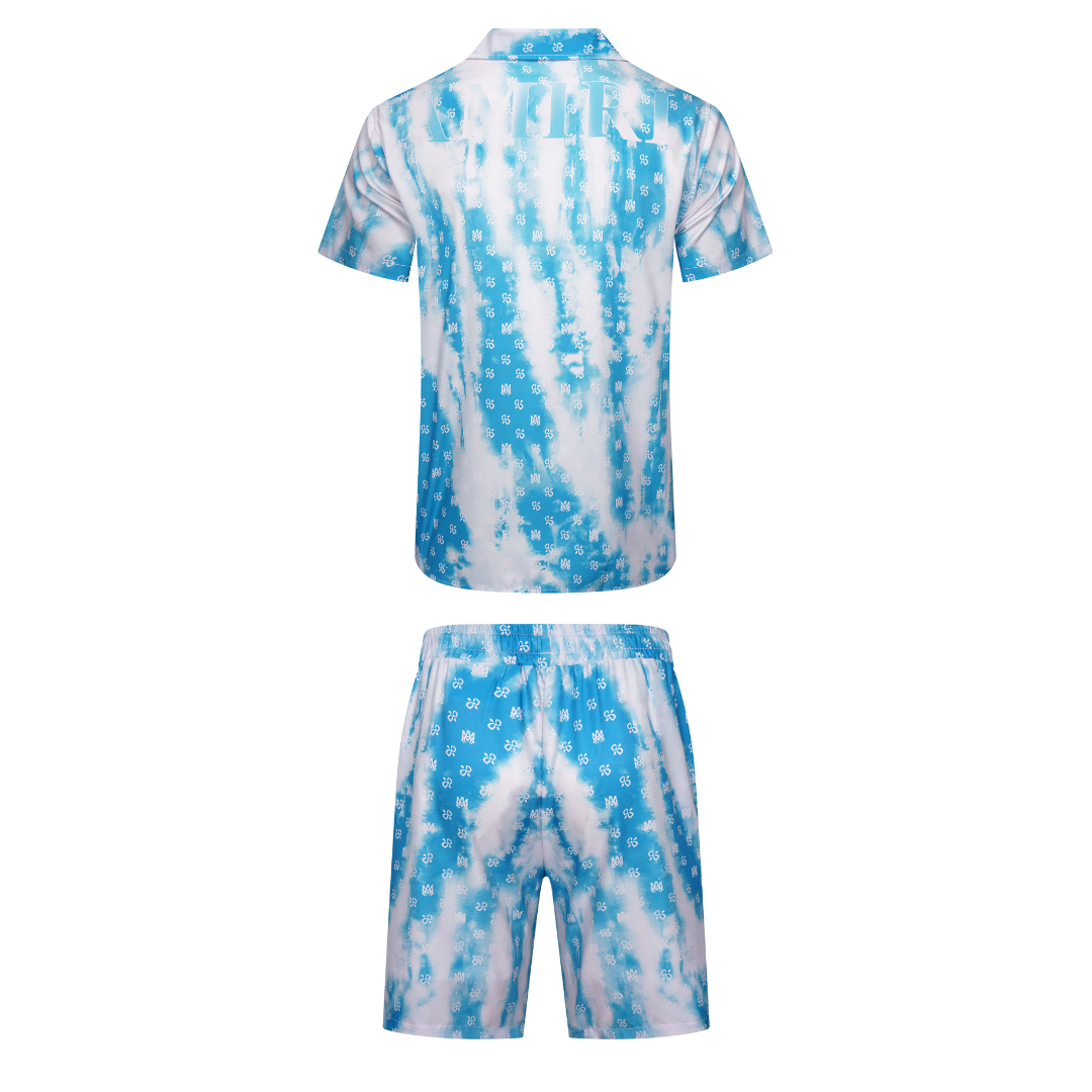 Ensemble court avec monogramme Amr