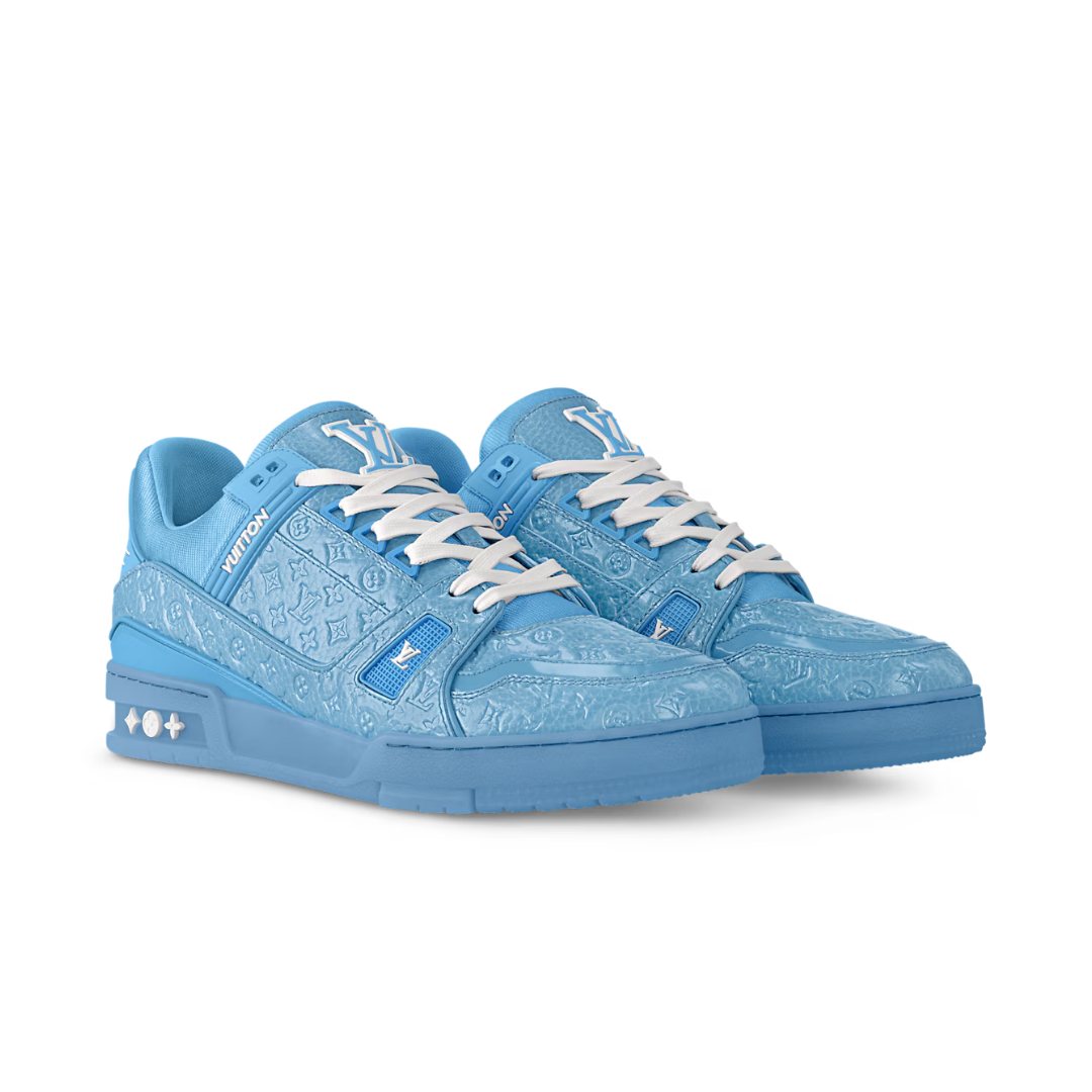 LV Monogram Royal Blue Trainer