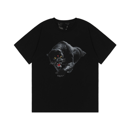 Vlone Black V Panther T-shirt