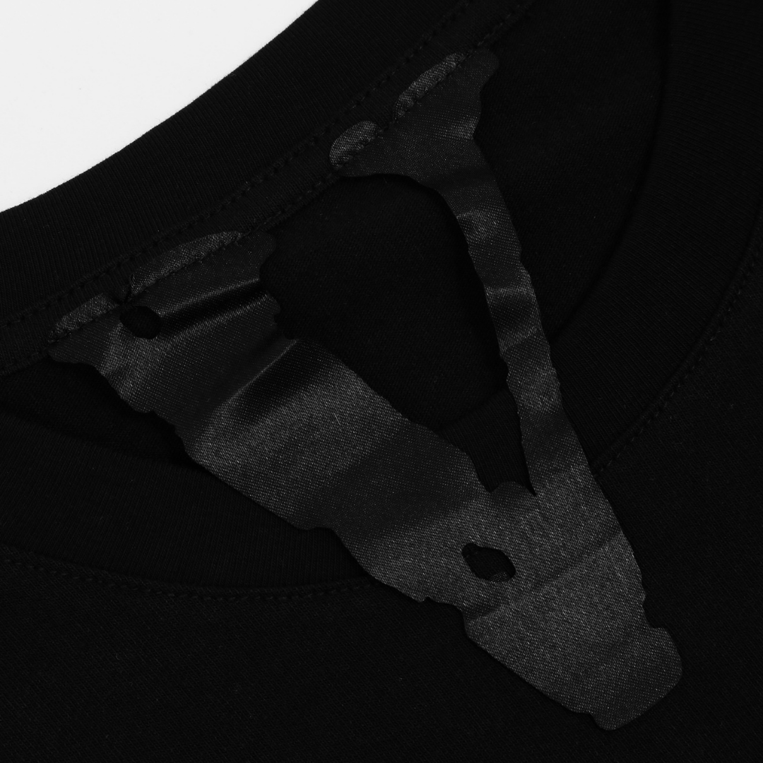 Vlone Black V Panther T-shirt