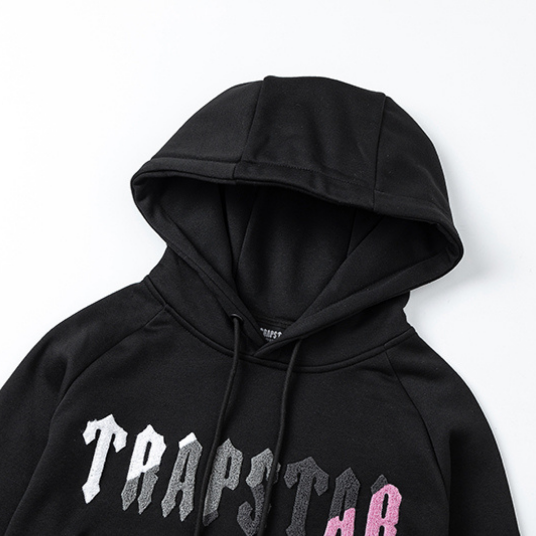Survêtement à capuche noir et rose Decoded 2.0