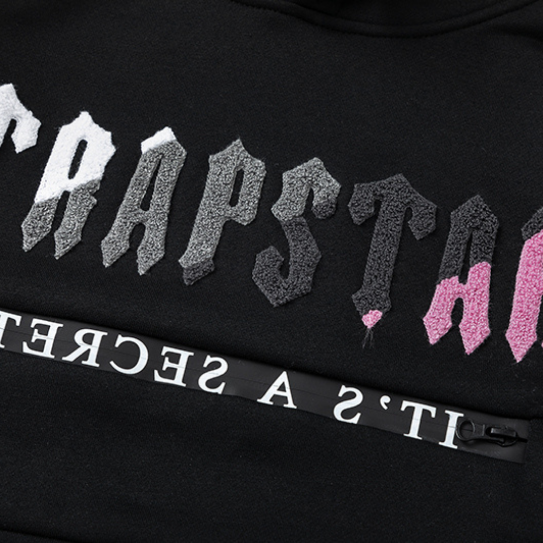 Survêtement à capuche noir et rose Decoded 2.0