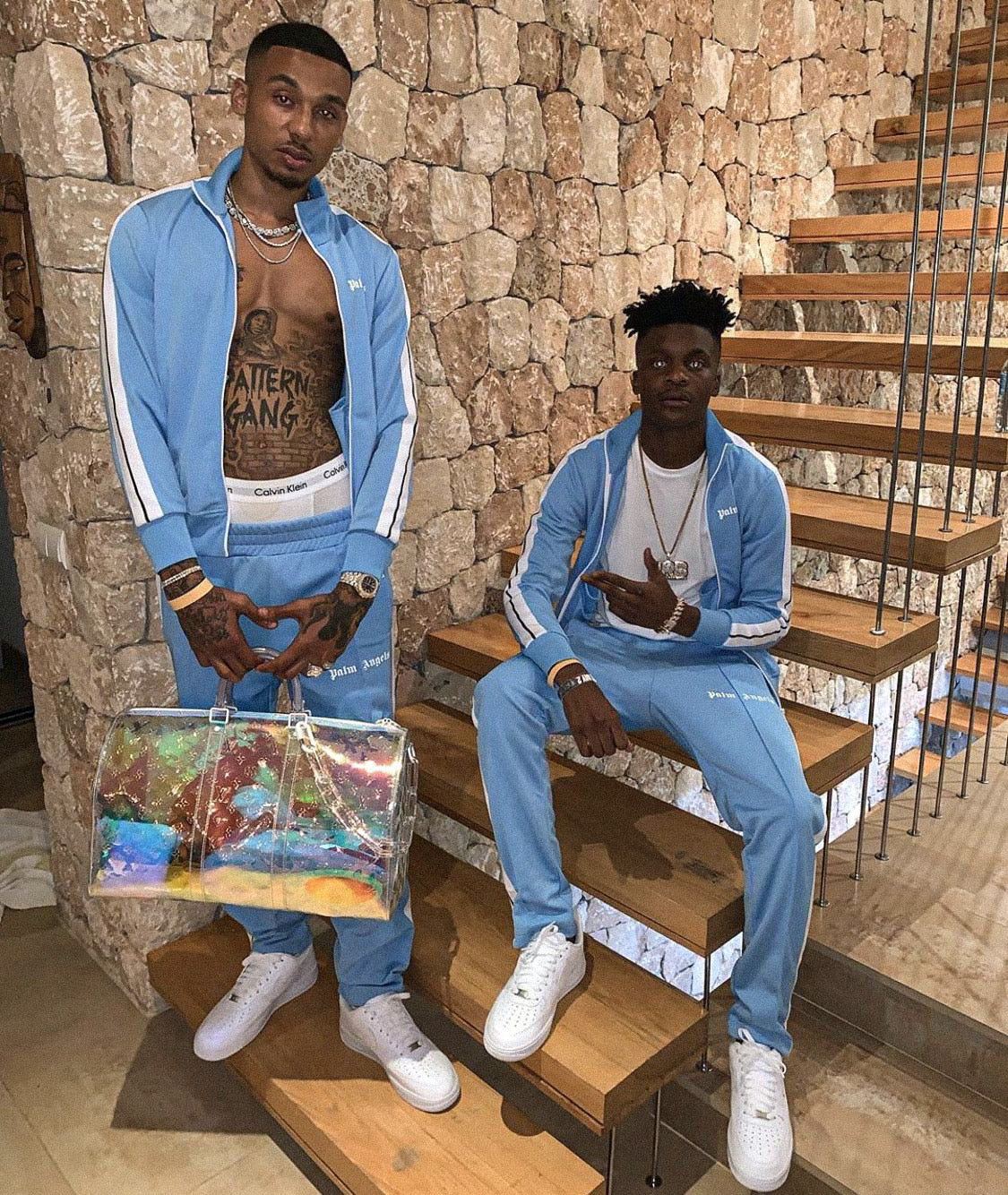 Palm Baby Blue Tracksuit