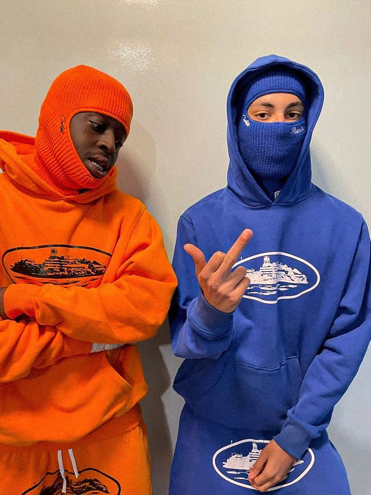 Alcatraz Blue Hoodie