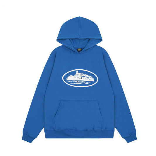 Alcatraz Blue Hoodie