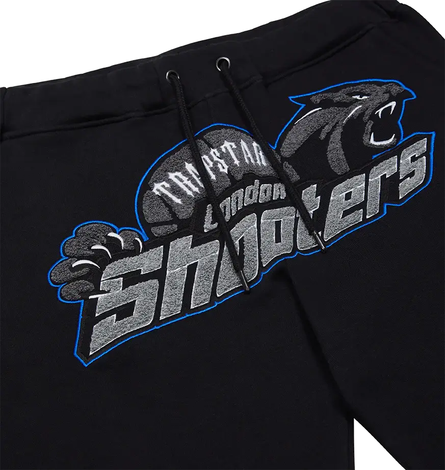 London Shooters Black Blue Pants